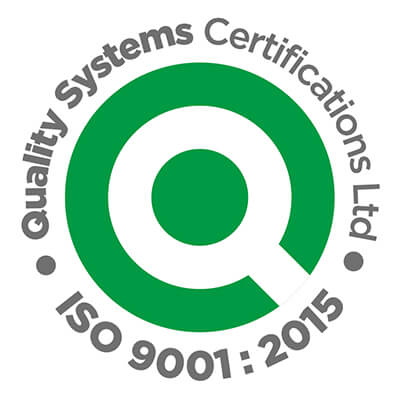Quality Systems ISO 9001 2015 Logo